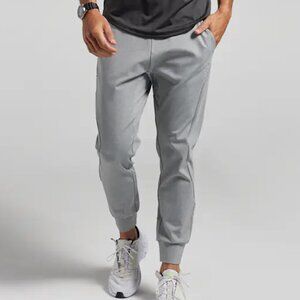 BYLT Premium Basics Active Jogger Pant, Elite+ Heather Grey, Men's Size Large